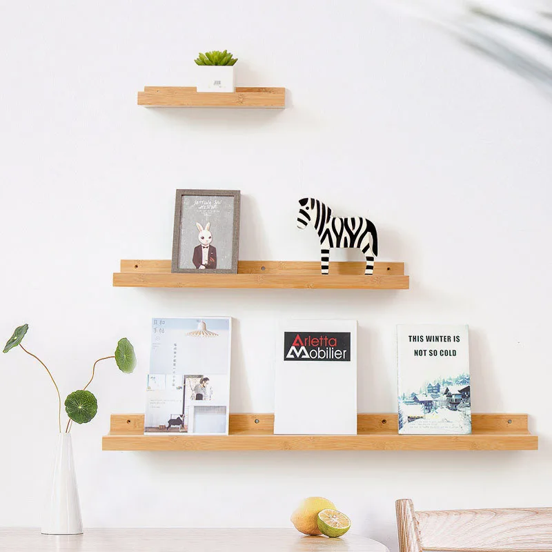 Домашний декор полка для хранения на стене DIY деревянные полки Украшение стен в