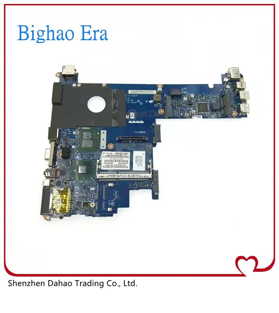 

598762-001 598762-501 598762-601 Laptop motherboard For HP Elitebook 2540P I7-640LM Mainboard LA-5251P QM57 tested ok