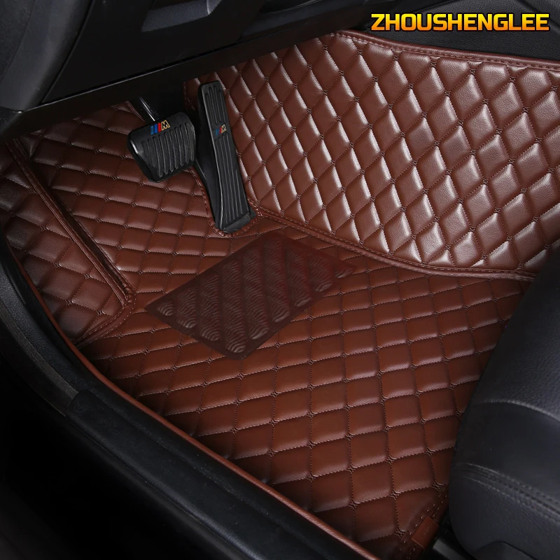 

ZHOUSHENGLEE Custom LOGO car floor mats for Volvo XC40 XC50 s60 s80 c30 s40 v40 v60 XC-Classi v90 xc70 xc60 xc90 s90 car styling