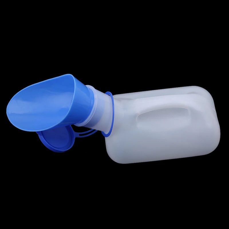 

Portable Unisex Plastic Mobile Urinal Toilet Aid Bottle With Interface Outdoor Camping Pe Urinal