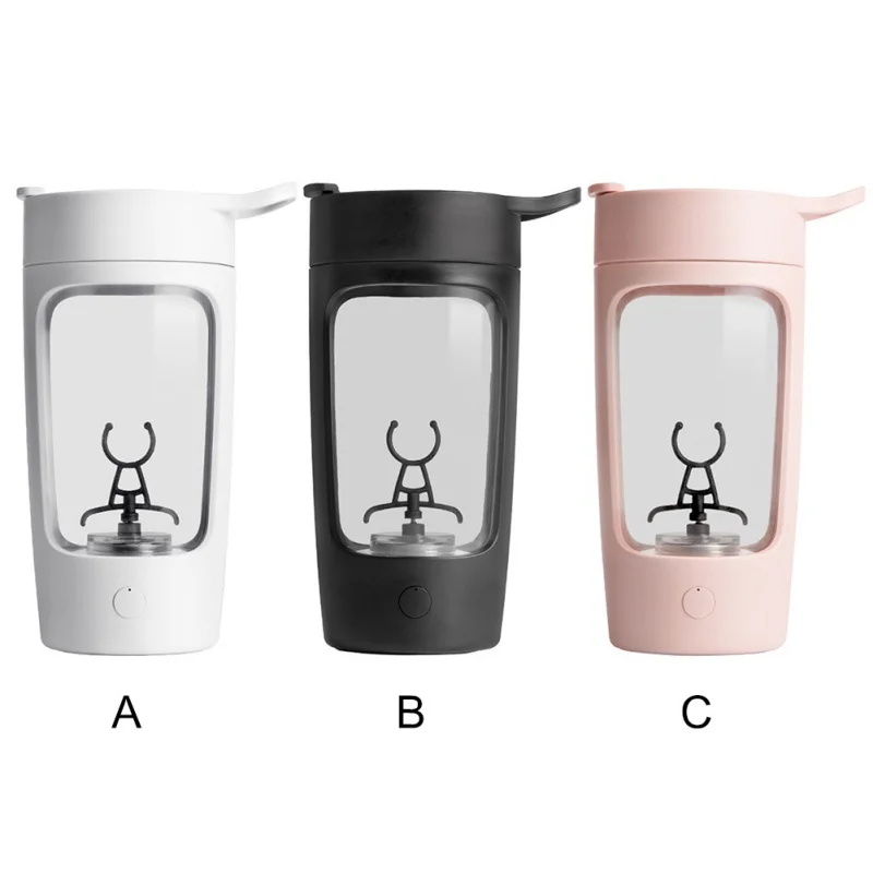 

650ml Electric Mixing Cup Fitness Cup Automatic Portable Electric Mixing Cup Milk Juice Coffee Cup Mixer Blender Bottle