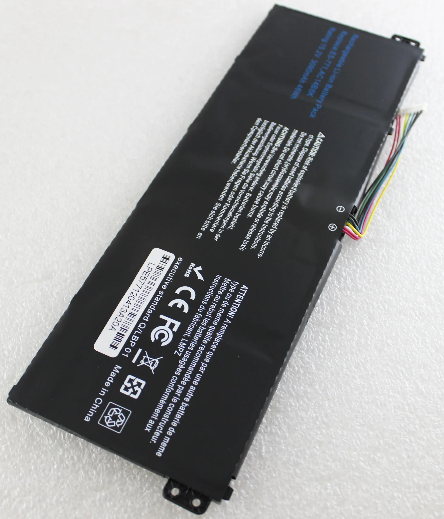 Аккумулятор AC14B8K для ноутбука Acer Aspire CB3 111 CB5 311 ES1 511 512 520 S1 521 531ES1 731 E5 771G V3 371 C810 |