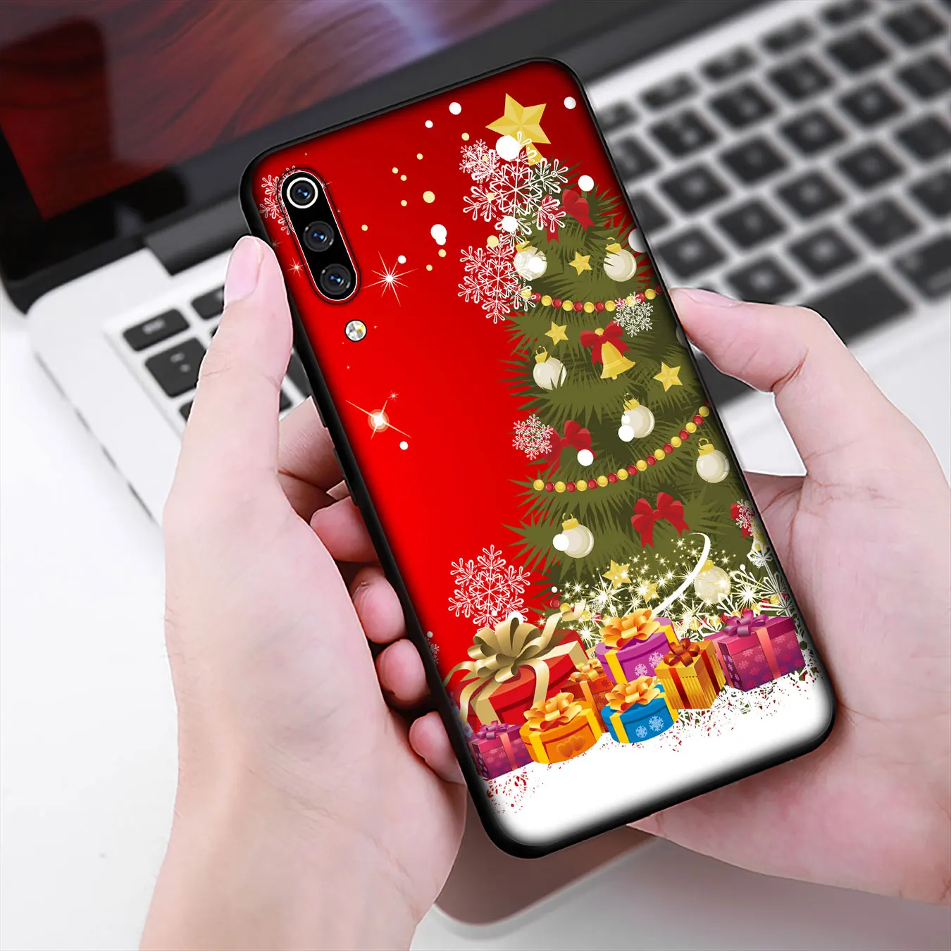 Счастливого Рождества мягкий силиконовый чехол из ТПУ для телефона Xiaomi Redmi Note 8 8A