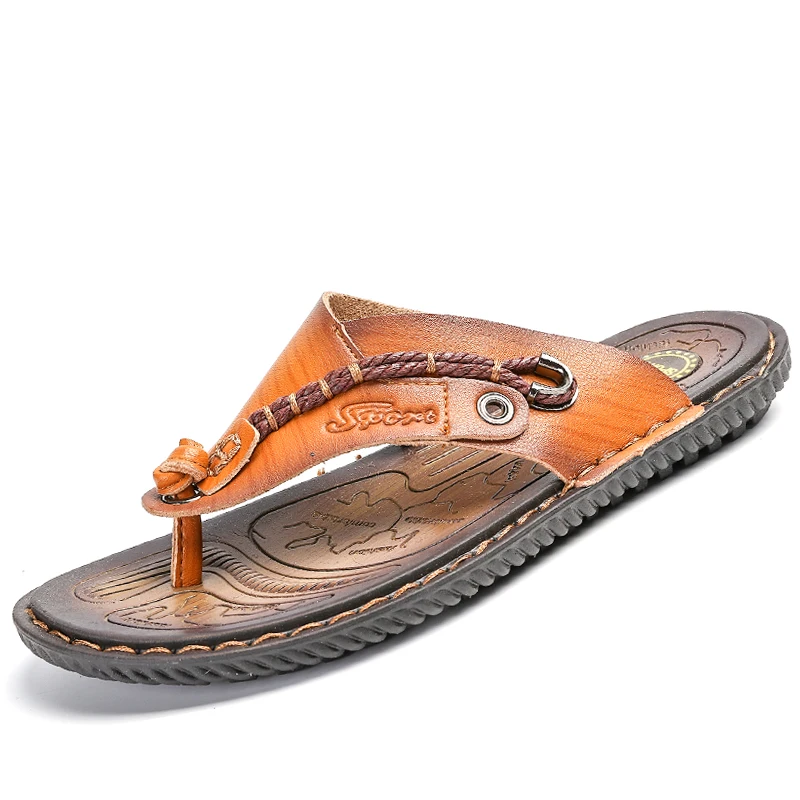 Мужские вьетнамские шлепанцы Jumpmore летняя обувь ручной работы размеры 38