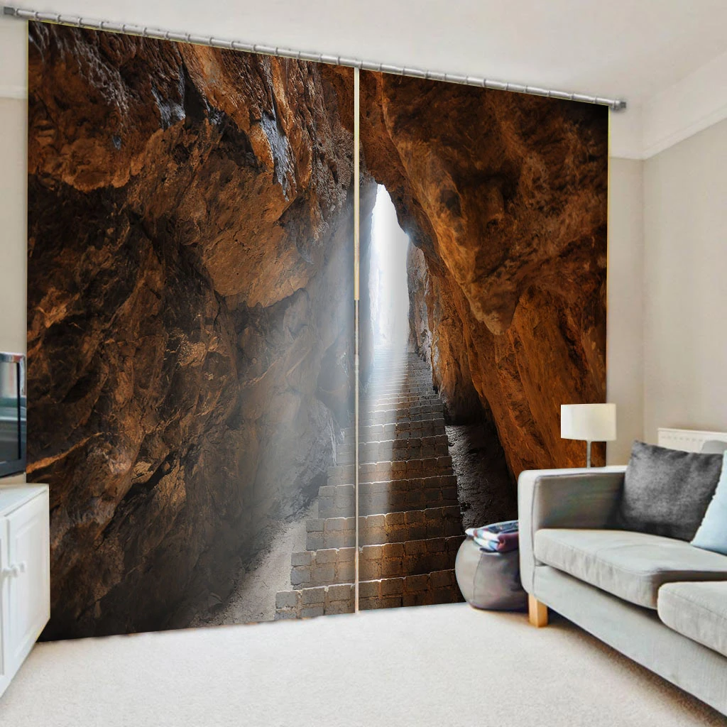 

Роскошные затемняющие 3D оконные шторы для гостиной спальни индивидуальные занавески Cortinas