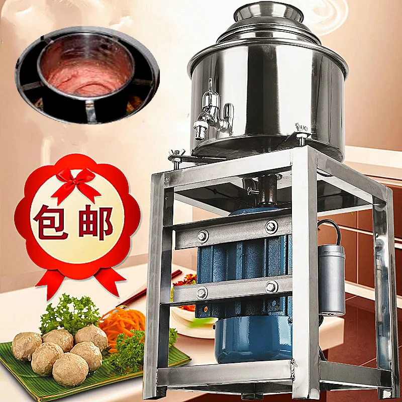 Meatball-Maker Forming Machine High Speed Beater Fish Beef Pork Balls Blender Granulator Kitchen Equipment Commercial