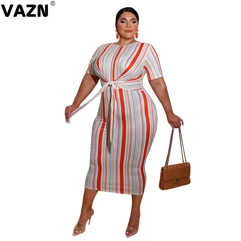 VAZN специальное платье-футляр 2020 летнее Сексуальное Женское Платье в синюю и