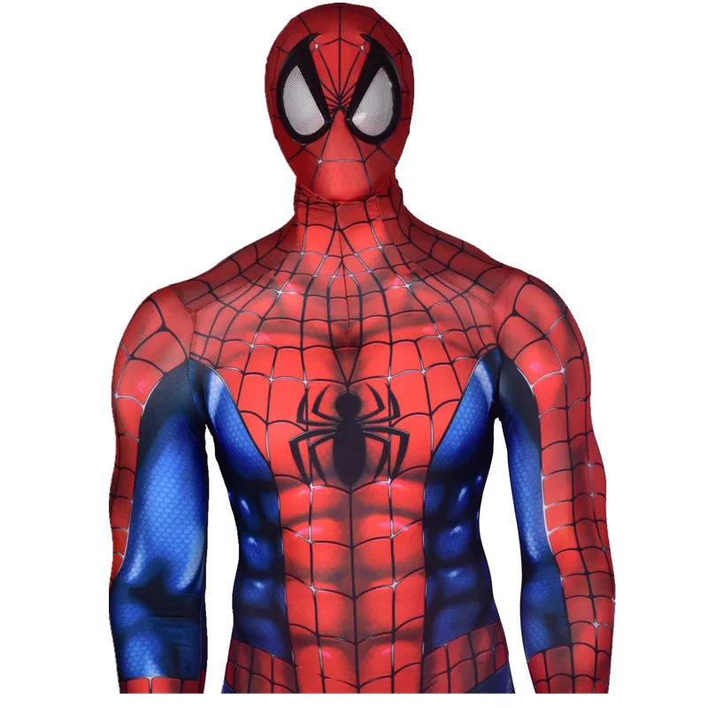 Мужской/женский/Детский костюм Питера Паркера для косплея Зентаи на Хэллоуин