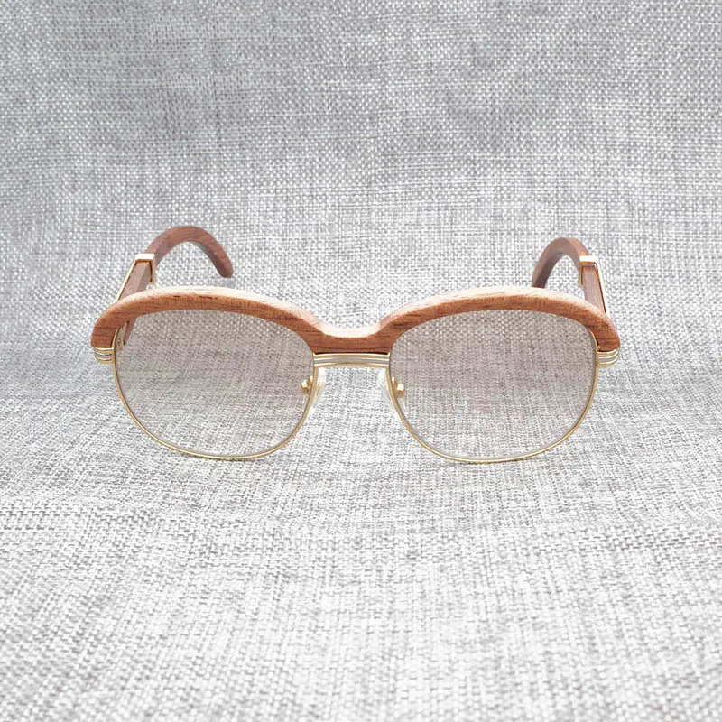 Винтажные мужские деревянные очки роскошные круглые солнцезащитные для женщин