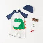 Купальный костюм для маленьких мальчиков, купальник для малышей, детская УФ-одежда UPF50, купальник для маленьких мальчиков, Детские купальники для мальчиков и девочек