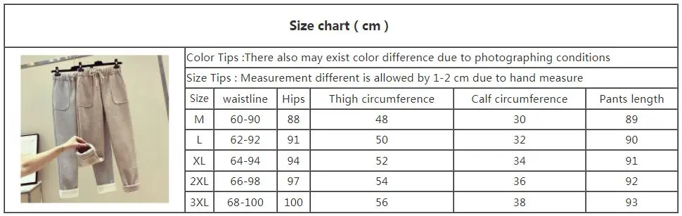 

Women Thicken Warm Wide Leg Pants Plus High Waist Winter Woolen Thicken Warm Wide Leg Pants Women's Warm Velvet Thick Plus Size