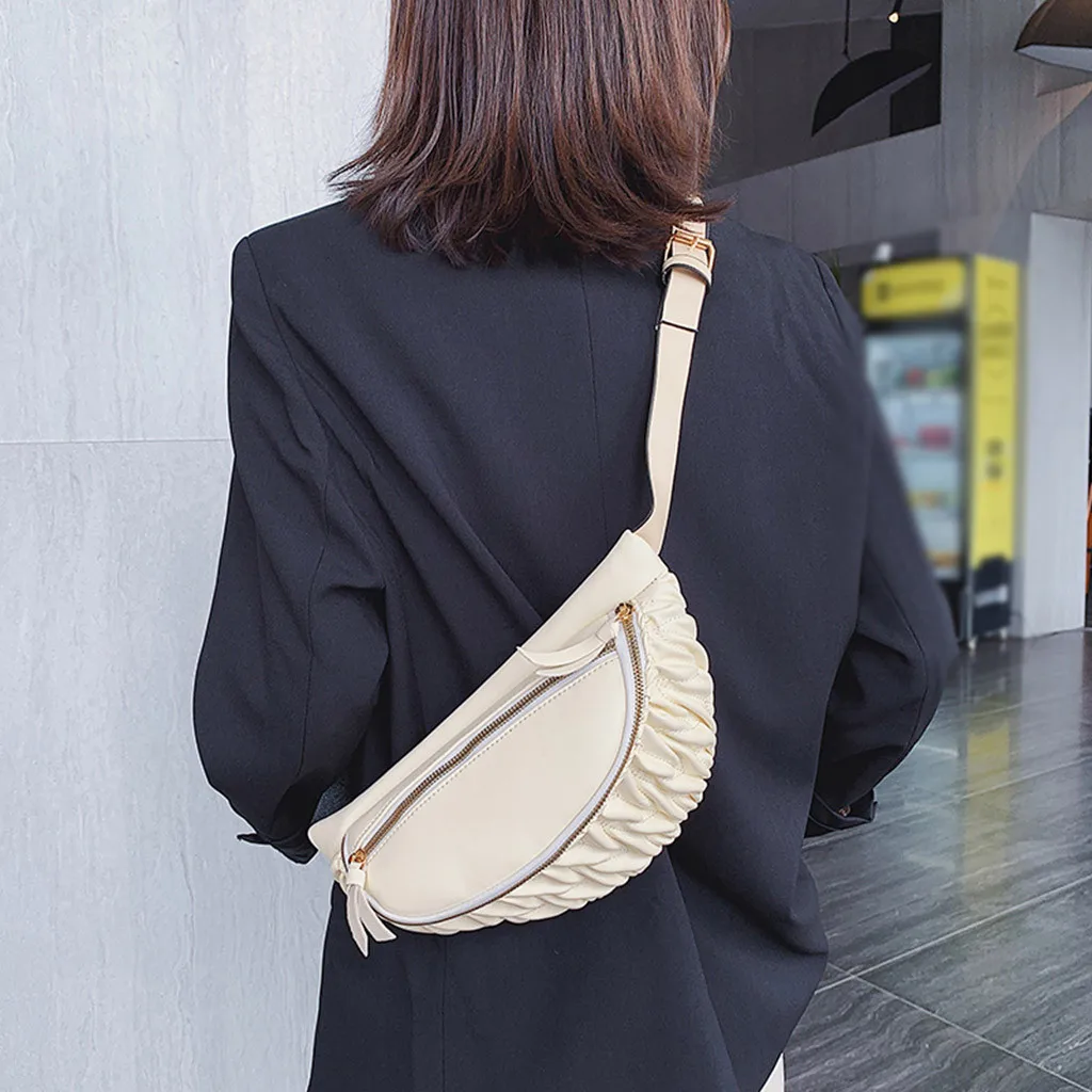 Модная женская сумка-мессенджер 25 # на молнии для занятий спортом открытом