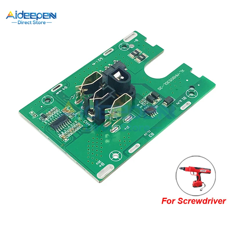 

5S 18V 21V 30A BMS Lithium Battery Board with Balance For 21V 18V Screwdriver Shurik And Vacuum Cleaner Battery Pack Use
