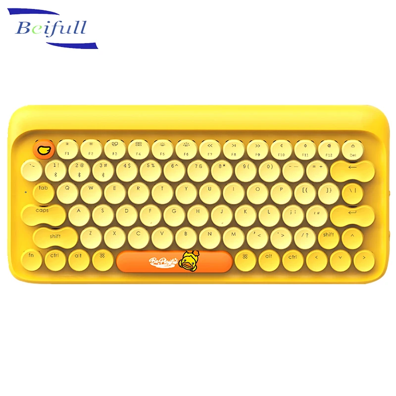 Lofree Retro Dot Design BT Wireless Mechanical Keyboard Gaming Wireless Keyboard