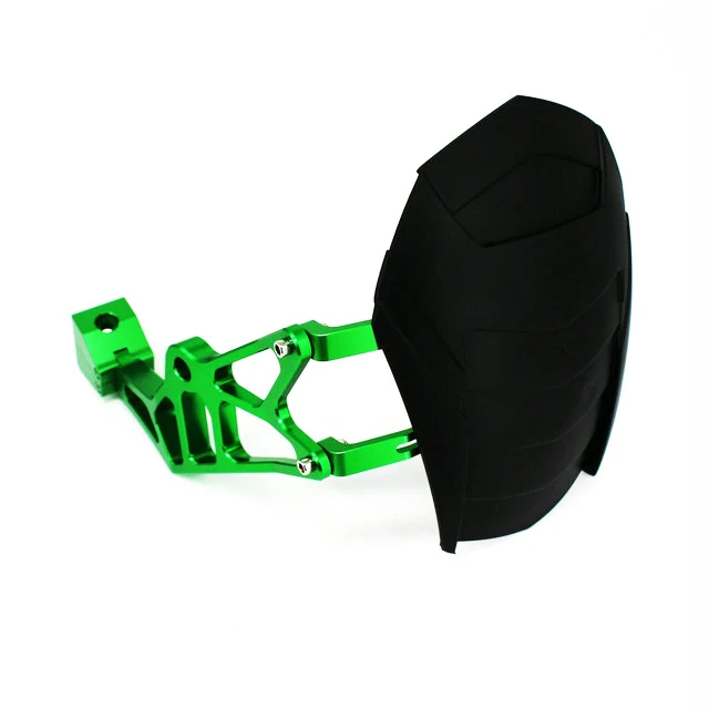 Z1000 SX Green Крыло заднего колеса мотоцикла для Kawasaki Z1000 Z1000SX 2010- Z800 2010- кронштейн брызг пыли крыло щит - Цвет: Z1000 SX Green
