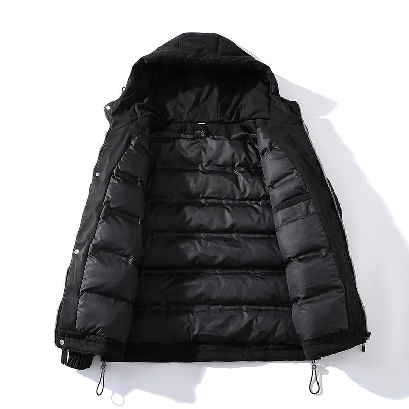 Man Winter Jacket 2021 Autumn and Winter Thick Cotton Coat Ins Korean Style Trendy Boy Warm Jacket Harajuku Men Clothing