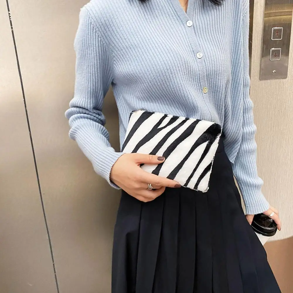 Модный браслет брелок сумка для карт кожаный кошелек с кисточкой Женский из