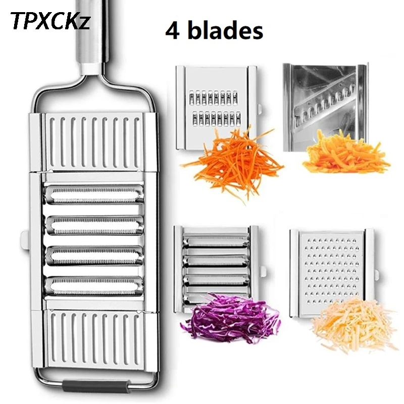 

Multi-purpose Vegetable Slicer Stainless Steel Grater Cutter Shredders Fruit