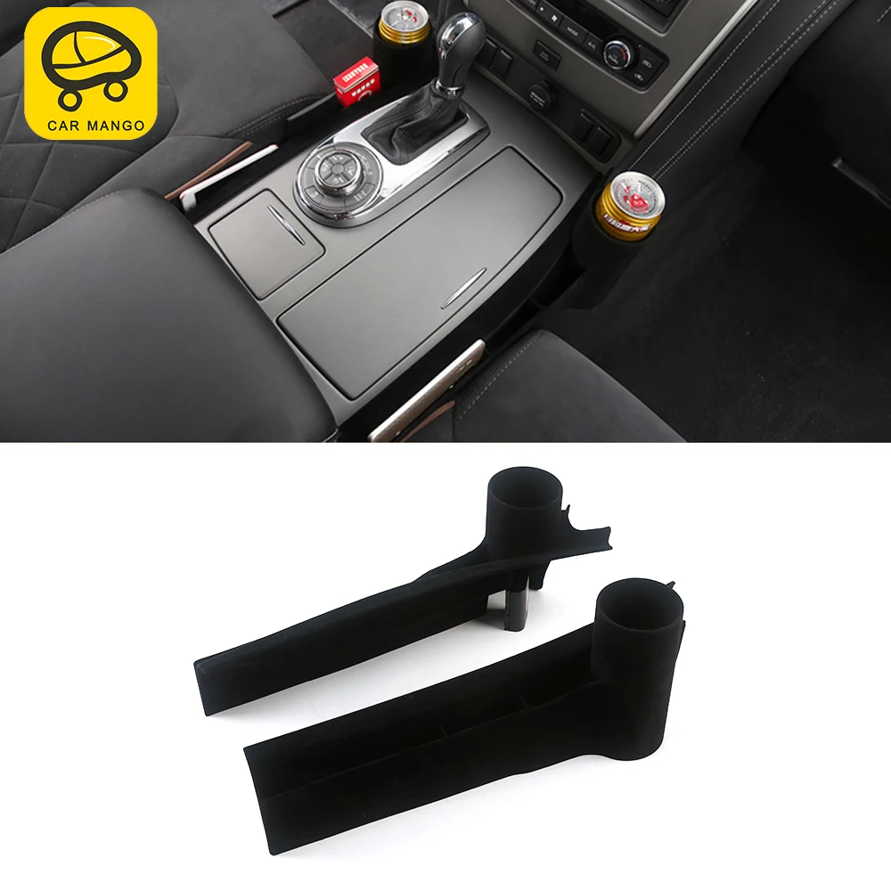 

CarManGo Car Accessories Seat Crevice Storage Organizing Box Organizer Case Interior Decoration for Nissan Patrol Y62 2010-2019