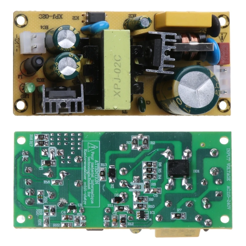 

AC-DC 12V 3A Switching Power Supply Module Bare Circuit Board AC 100-240V to DC 12V Power Supply Short Circuit Protection
