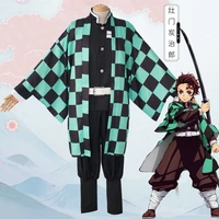anime cosplay demon slayer kimetsu no yaiba kimono set kamado tanjirou nezuko agatsuma zenitsu tomioka giyuu cosplay costume