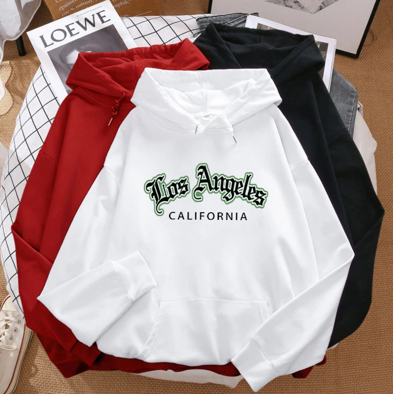 

NEW Sweatshirts velvet winter Women's Brooklyn Letter printing Hooded Female 2021 Cotton Thicken Warm Hoodies Lady Autumn Tops