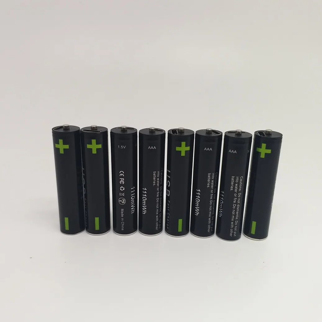 USB Перезаряжаемые литий полимерный Батарея быстрой зарядки по кругу проложен