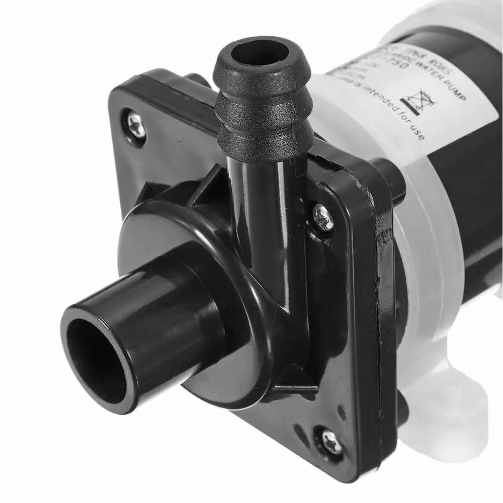 DC 12V Водяной насос на солнечной энергии мотор 700л/ч Бесщеточный Магнитный
