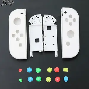 Консоль JCD для Nintendo Switch Joy con, белый корпус, корпус, запасные части, корпус сделай сам, джойстик joycon NS switch