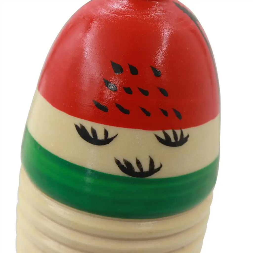 Деревянная рыба образный Guiro Ручной Ударный для детей музыкальные игрушки|Детали