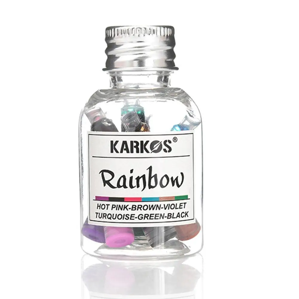 

6 Ink Sacs/bottle Cartridges Refills Ink Fountain Pen Color Stationery Universal For Refilling Student Inks Ink Sacs Suppli V7C7