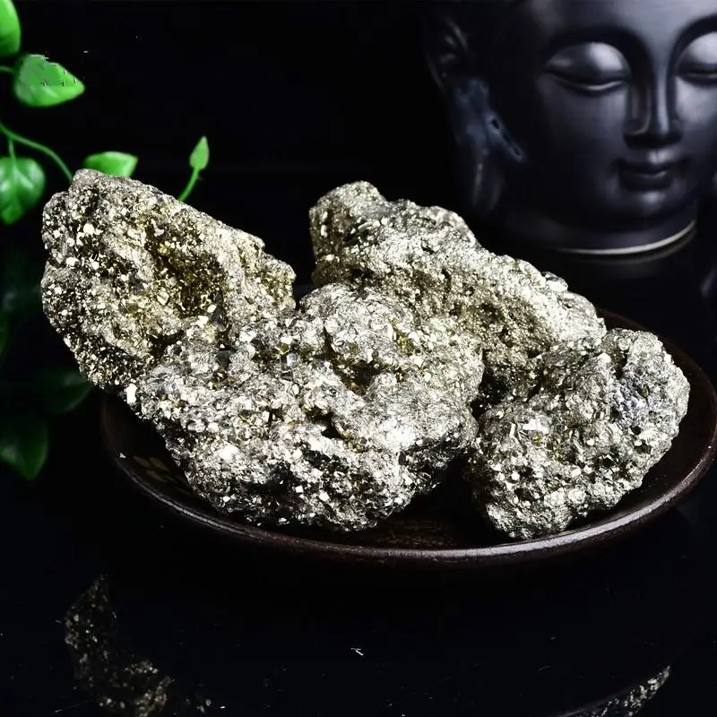 Натуральный минеральный камень халкопирита 5 ~ 7 см натуральный пиритовый образец