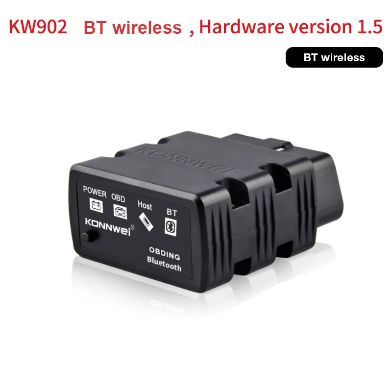 Сканер KONNWEI KW902 ELM327 V1.5 OBD2 Bluetooth-совместимый автомобильный сканер диагностические