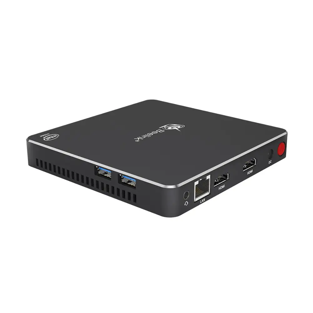 Мини-ПК beelink T34 Gemini N3450 windows 10 8 Гб 128 поддержка M.2 SSD двойной выход HD lan windows10 NUC