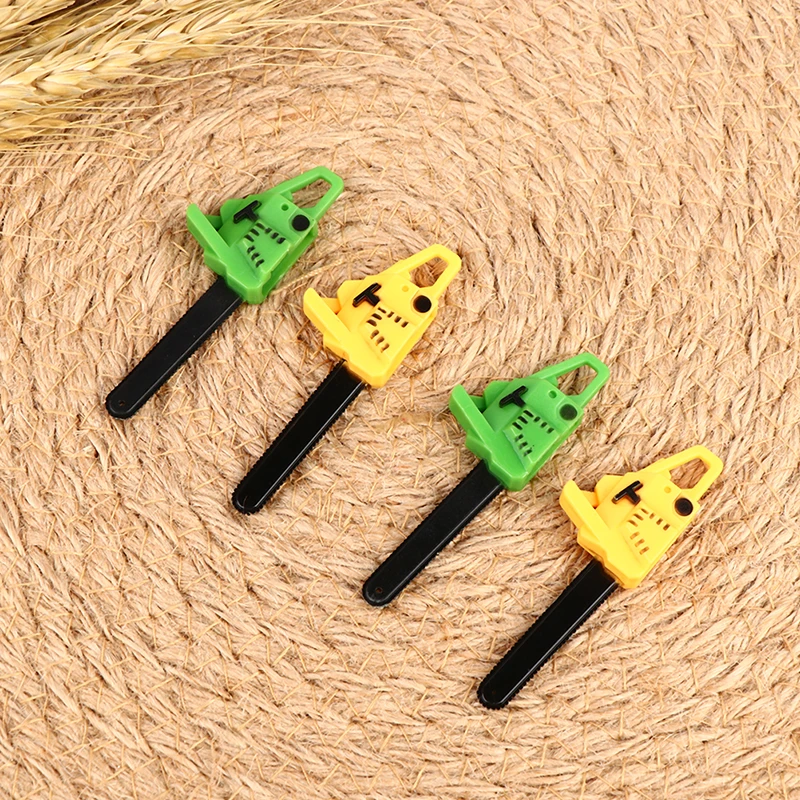 

5pcs Miniature Repair Hand Tool Saw Simulation tools Chainsaw 1/12 Dolls Houses Miniature Toy