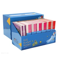 144 books box set red rocket readers yellow box graded reading book 6 12 years children english enlightenment picture book