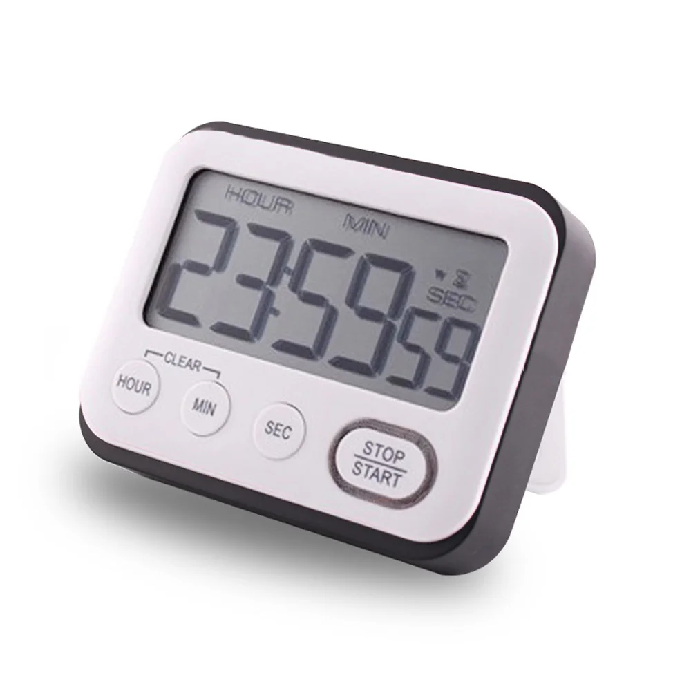 Домашний цифровой дисплей таймер кухня аудио напоминание мигающие