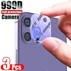Закаленное стекло для объектива камеры, Защитное стекло для iPhone 11, 12 Pro, XS Max, X, XR, iPhone 12, 7, 8, 6, 6S Plus, SE, 3 шт.