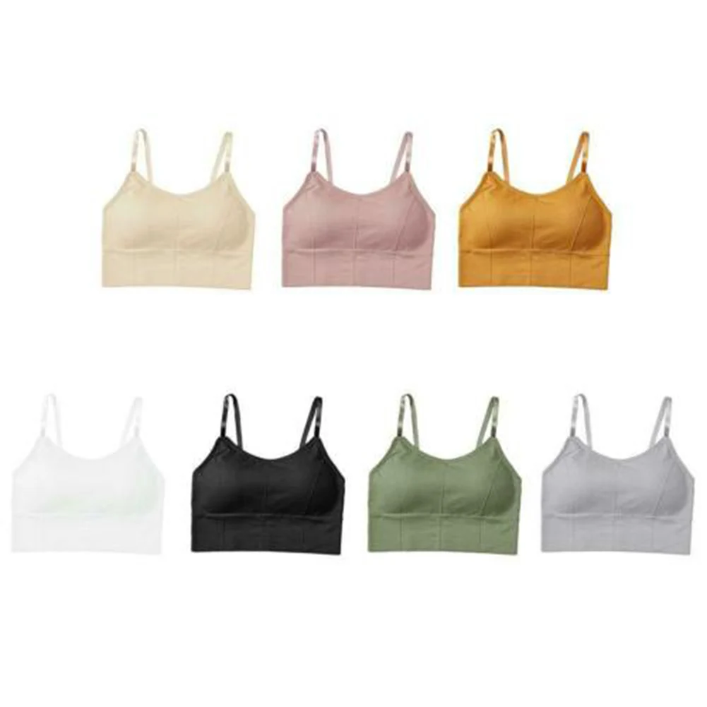 

Women Seamless Gym Yoga Sports Bra Crop Top Vest Comfort Stretch Bralette Underwear SER88