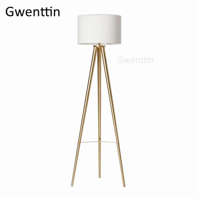 Floor Lamp A Современная розовая шелковая нить настольные лампы для спальни золотой штатив настольная Светодиодная лампа светильники Скандинавское Искусство настольная лампа гостиная домашний деко - Цвет абажура: Floor Lamp A