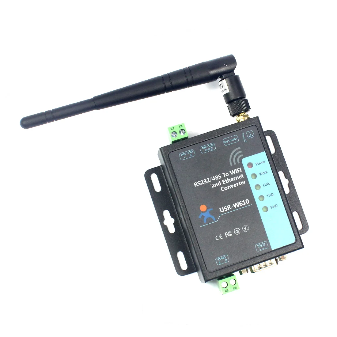 RS232 RS485 с последовательным преобразователем в Wi Fi и Ethernet стандартная поддержка TCP