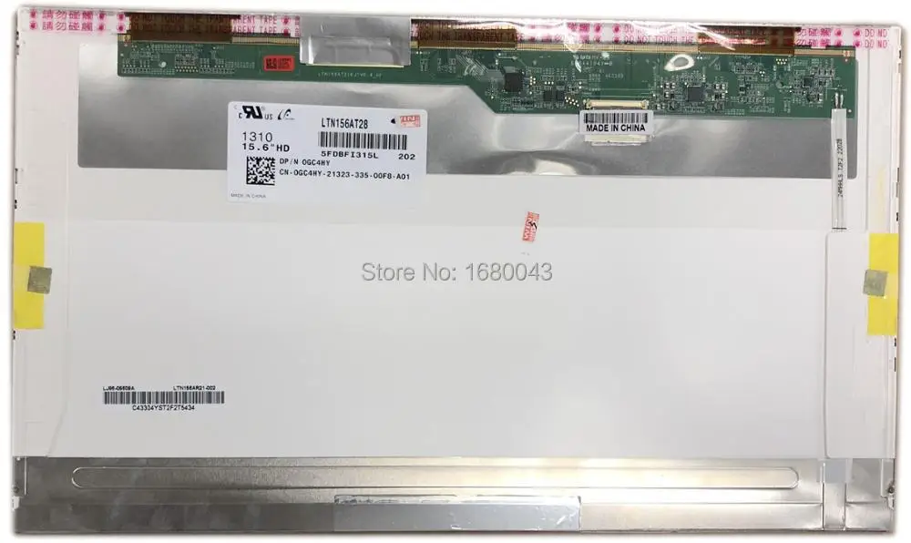 LTN156AT28 fit LTN156AT15 fit B156XW02 LP156WH2 N156BGE-L21 N156BGE-L0B LTN156AT02 LTN156AT05 LTN156AT24 LP156WH4 LCD screen