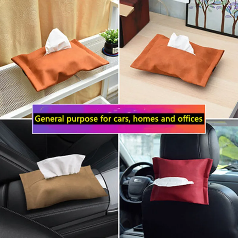 

Car Drawer Box Hanging Net Creative Tissue Bag Multifunction Car Supplies General-purpose tissue bag for household and office