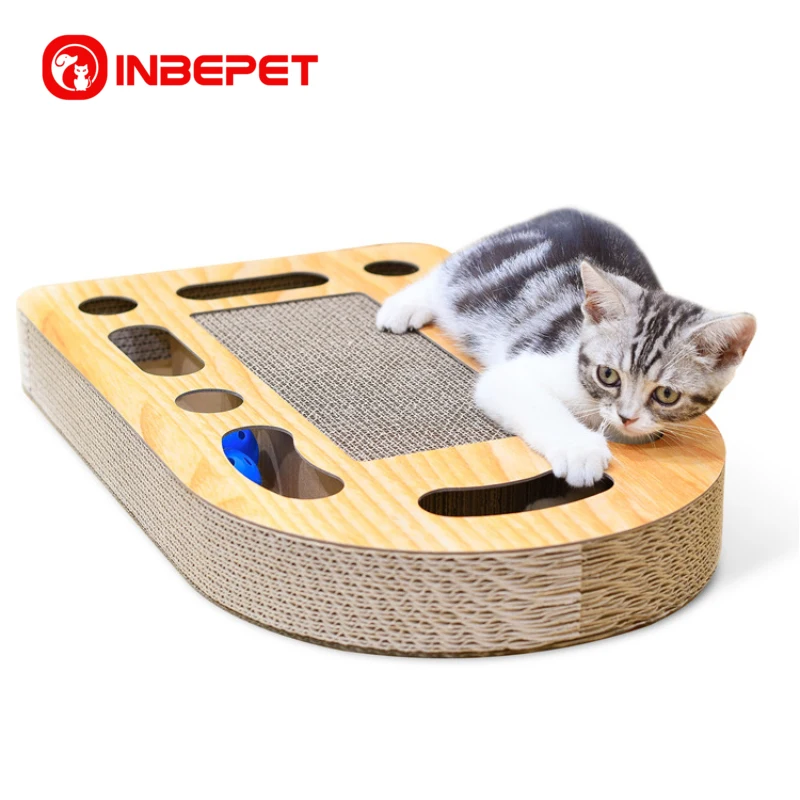 INBEPET комбинированные игрушки для кошек доска царапин забавная игрушка мячи