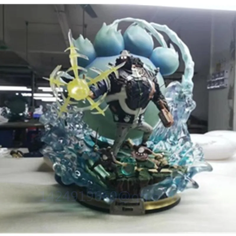 

55CM Anime ONE PIECE Bartholemew Kuma Shichibukai Tyrant Big Bear LED GK Resin Action Collectible Model Large Statue Toy R230