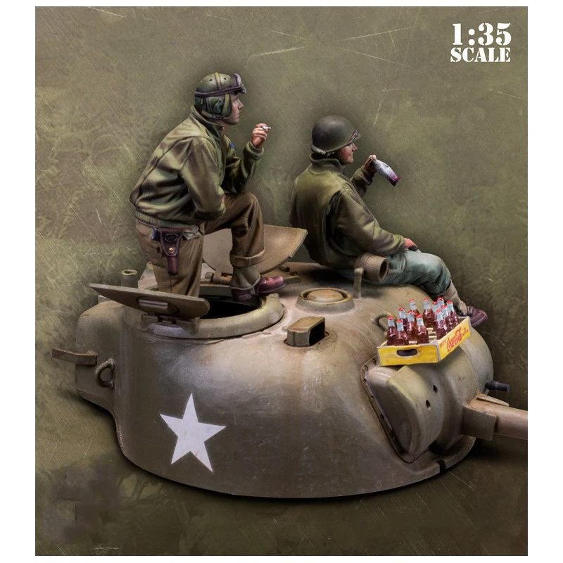1/35 фигурка модели из смолы GK военная тема (в комплекте башня и содовый чехол)