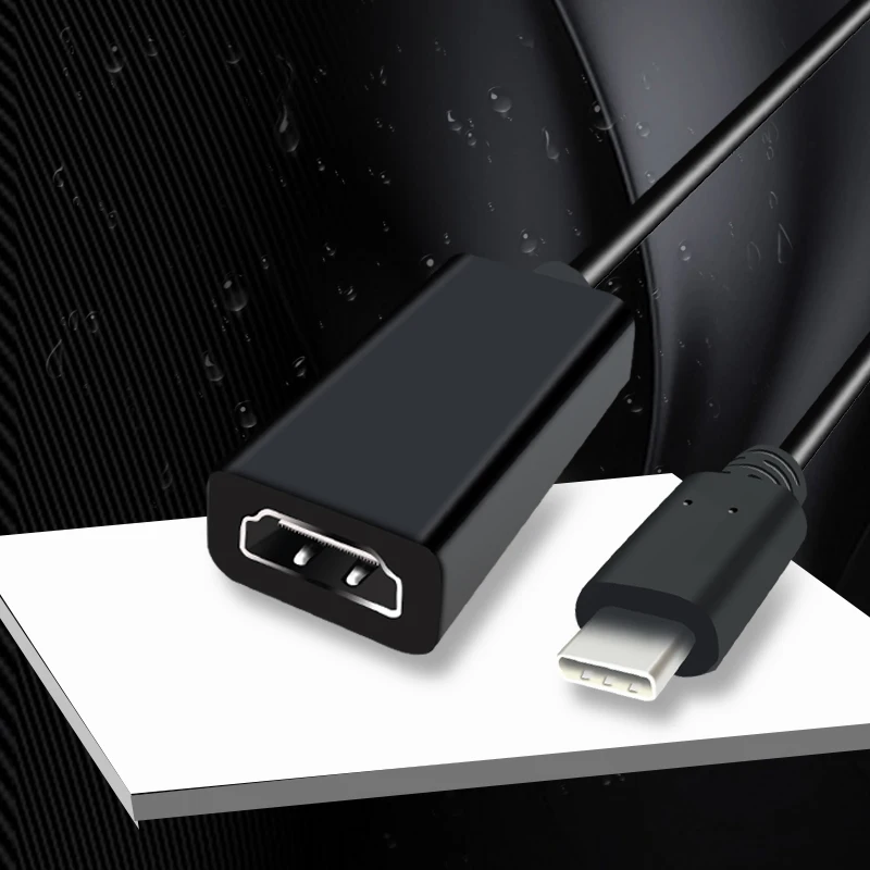 Usb type C к HDMI адаптер USB 3,1(USB-C) к HDMI адаптер конвертер «Папа-мама» для MacBook2016/huawei Matebook/Smasung S8