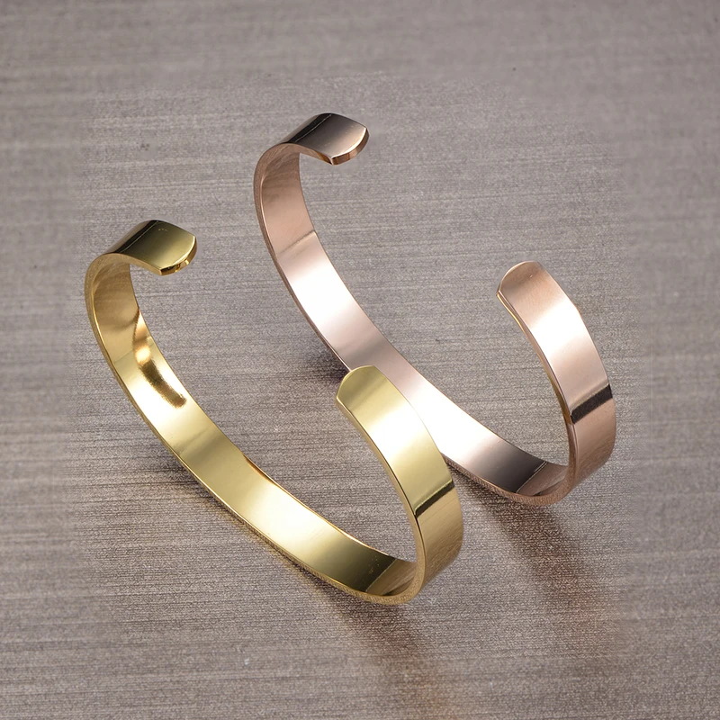 Модный браслет из нержавеющей стали открытая подвеска-губы простой классический