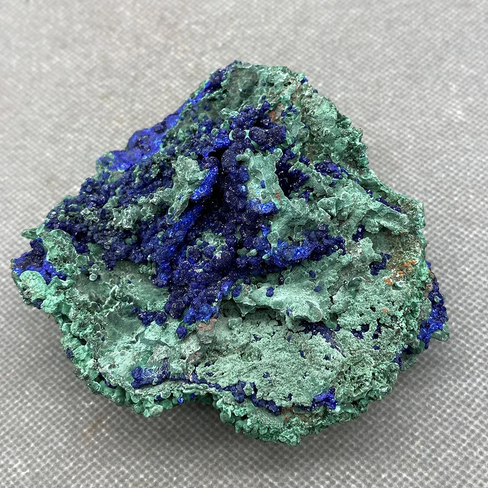 

Natural azurite mineral cristal espÃ©cime da provÃ­ncia de anhui, china