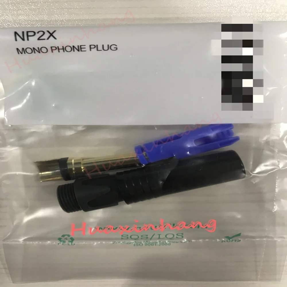 Золото plating20pcs для NEUTRIK NP2X/NP2X B штекер моно Профессиональный 2 полюса 6 35 мм 5 стерео